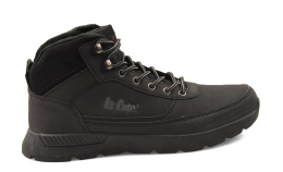 Lee Cooper LCJ-23-31-3048M czarne półbuty trekkingowe