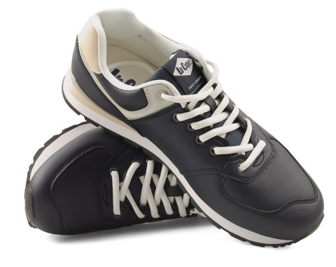 Lee Cooper LCJ-23-31-3075M granatowe półbuty Lee Cooper LCJ-23-31-3075M granatowe półbuty