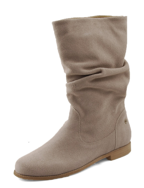 Maciejka 05057 beżowe skórzane kozaki Maciejka 05057 beżowe skórzane kozaki