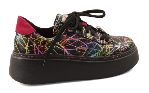 Maciejka 06191 kolorowe skórzane półbuty Maciejka 06191 kolorowe skórzane półbuty