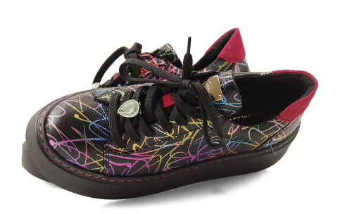 Maciejka 06191 kolorowe skórzane półbuty Maciejka 06191 kolorowe skórzane półbuty