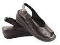 T.Sokolski IK250 czarne skórzane sandały
