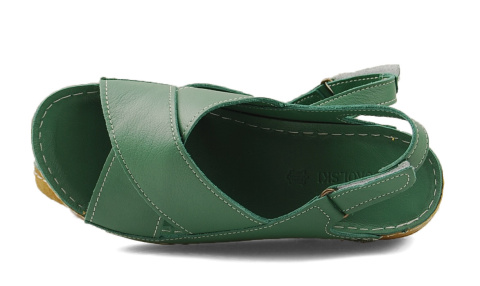 T.Sokolski L22-307 zielone skórzane sandały T.Sokolski L22-307 zielone skórzane sandały