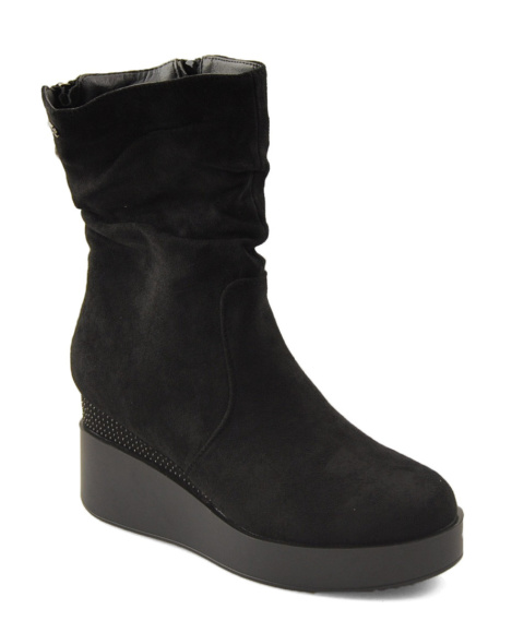 T.Sokolski Z23-370 czarne botki na platformie T.Sokolski Z23-370 czarne botki na platformie