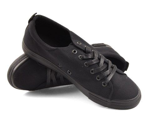 Big Star LL274057 czarne trampki+skarpetki Big Star LL274057 czarne trampki+skarpetki