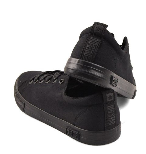 Big Star LL274057 czarne trampki+skarpetki Big Star LL274057 czarne trampki+skarpetki