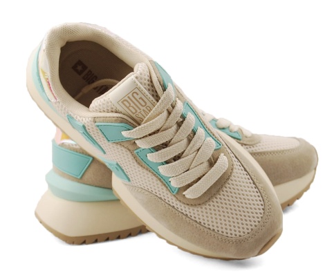 Big Star NN274973 beżowe sneakersy Big Star NN274973 beżowe sneakersy