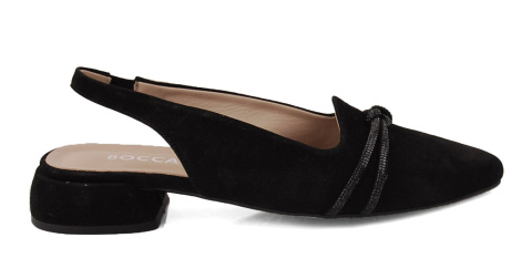 Boccato 013.1183 czarne skórzane sandały