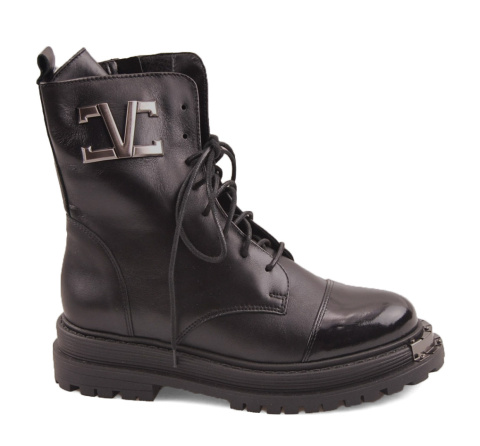 Contes 603 czarne skórzane trapery Contes 603 czarne skórzane trapery