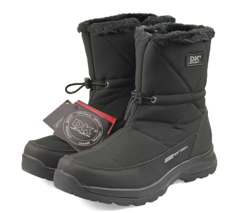 DK 12118 czarne śniegowce DK 12118 czarne śniegowce