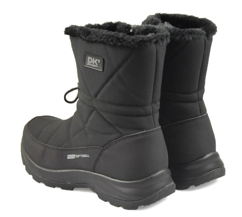 DK 12118 czarne śniegowce DK 12118 czarne śniegowce