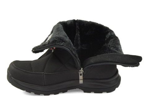 DK 12118 czarne śniegowce DK 12118 czarne śniegowce