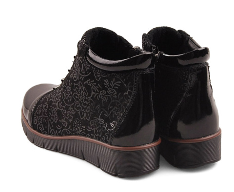 Filippo DBT3179/23 czarne skórzane botki Filippo DBT3179/23 czarne skórzane botki