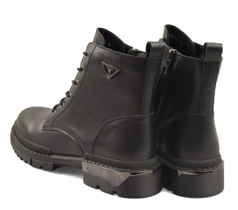 Filippo DBT4147 czarne skórzane botki Filippo DBT4147 czarne skórzane botki