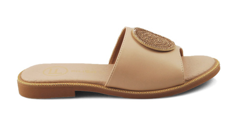 Filippo DK6217 beżowe klapki Filippo DK6217 beżowe klapki