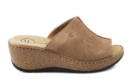 Filippo DK6251 beżowe skórzane klapki Filippo DK6251 beżowe skórzane klapki