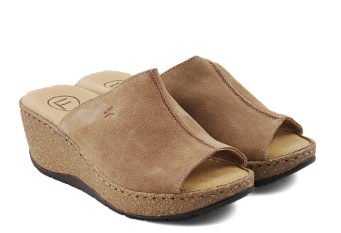 Filippo DK6251 beżowe skórzane klapki Filippo DK6251 beżowe skórzane klapki