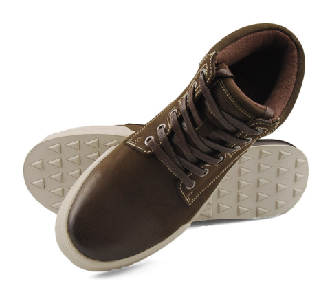 Lee Cooper LCJ-23-33-3013M skórzane brązowe półbuty Lee Cooper LCJ-23-33-3013M skórzane brązowe półbuty