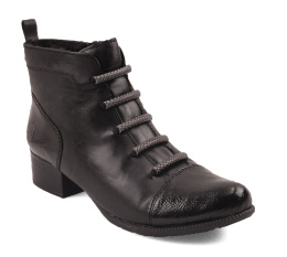 Rieker 78655-00 czarne botki