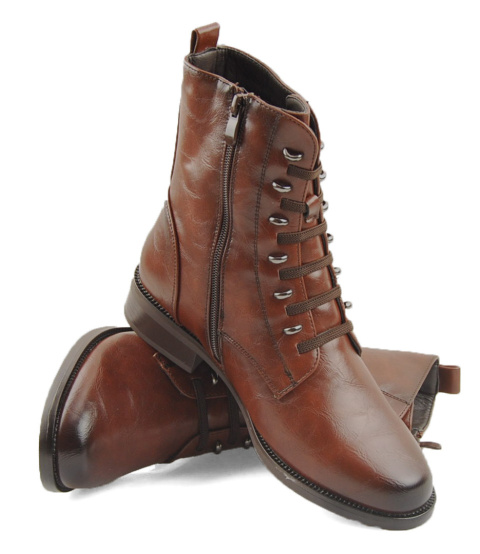 Sabatina DM23-116 brązowe botki Sabatina DM23-116 brązowe botki