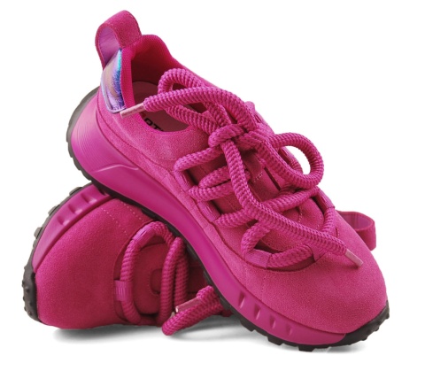 Artiker 54C1461 różowe skórzane półbuty