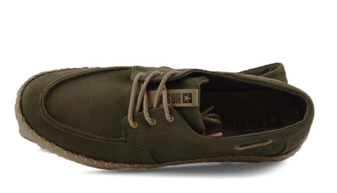 Big Star NN174055 zielone espadryle Big Star NN174055 zielone espadryle