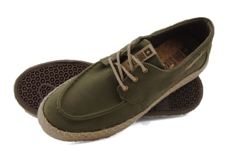 Big Star NN174055 zielone espadryle Big Star NN174055 zielone espadryle