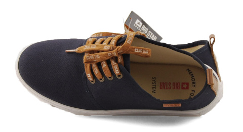 Big Star NN176002 granatowe półbuty Big Star NN176002 granatowe półbuty