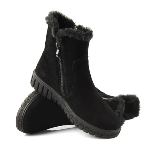 Filippo DBT6362 czarne skórzane botki Filippo DBT6362 czarne skórzane botki