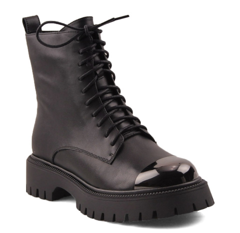 Filippo DBT6405 czarne skórzane trapery Filippo DBT6405 czarne skórzane trapery