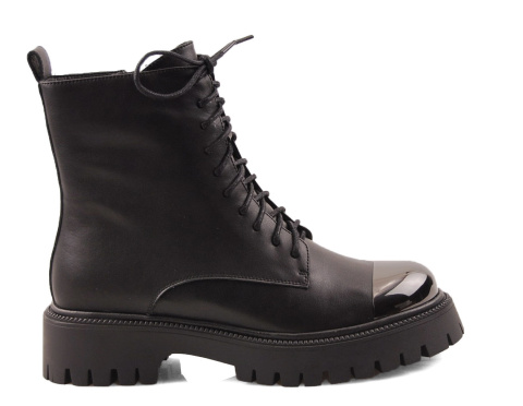 Filippo DBT6405 czarne skórzane trapery Filippo DBT6405 czarne skórzane trapery