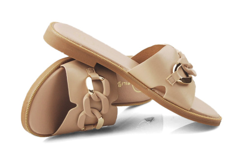 Filippo DK6218 beżowe klapki Filippo DK6218 beżowe klapki