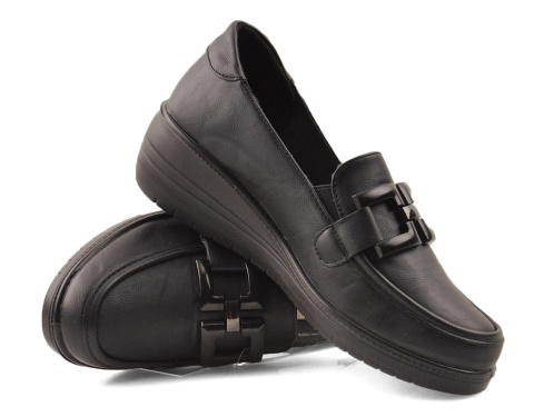 Filo Donna L24-392 czarne półbuty Filo Donna L24-392 czarne półbuty