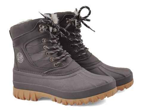 Lee Cooper LCJ-24-44-2868L czarne śniegowce