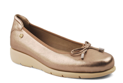 Maciejka P6504 złote skórzane baleriny Maciejka P6504 złote skórzane baleriny