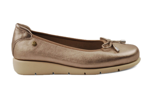 Maciejka P6504 złote skórzane baleriny Maciejka P6504 złote skórzane baleriny