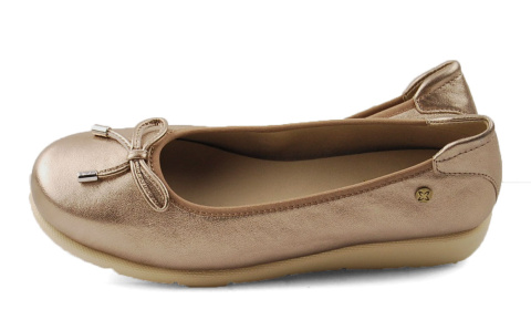 Maciejka P6504 złote skórzane baleriny Maciejka P6504 złote skórzane baleriny