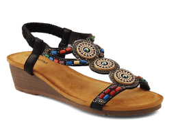 Sabatina TMF2023W-0256-K czarne sandały