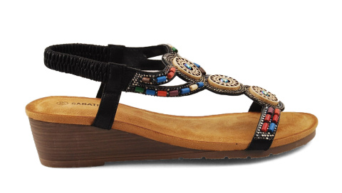 Sabatina TMF2023W-0256-K czarne sandały