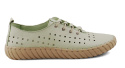 T.Sokolski W24-407 zielone skórzane półbuty
