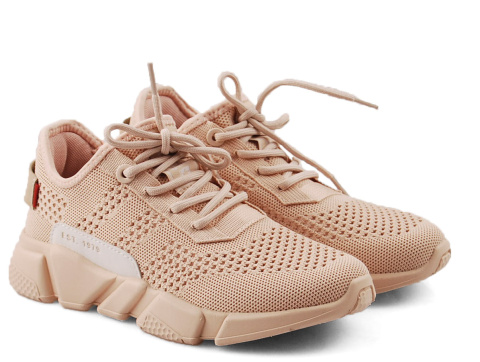 Big Star JJ274272 beżowe sneakersy Big Star JJ274272 beżowe sneakersy