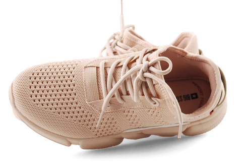 Big Star JJ274272 beżowe sneakersy Big Star JJ274272 beżowe sneakersy