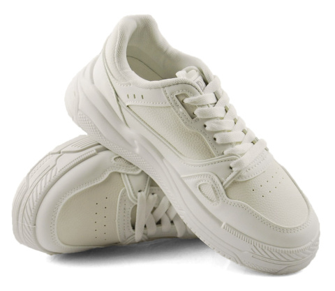 Big Star NN274667 białe sneakersy Big Star NN274667 białe sneakersy