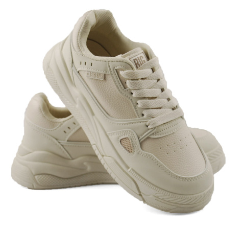 Big Star NN274668 beżowe sneakersy Big Star NN274668 beżowe sneakersy