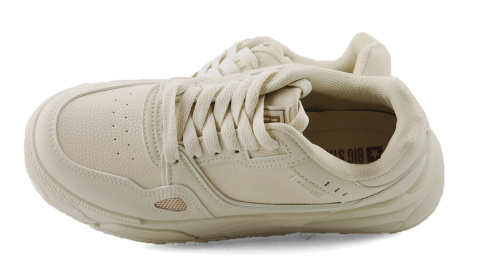 Big Star NN274668 beżowe sneakersy Big Star NN274668 beżowe sneakersy