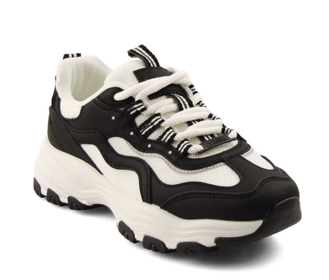 Big Star RR274A175 czarno-białe sneakersy