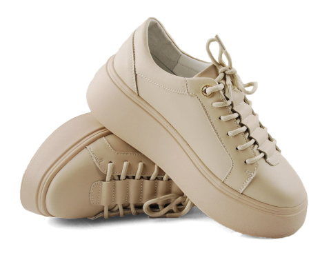 Filippo DP6058 beżowe skórzane półbuty Filippo DP6058 beżowe skórzane półbuty