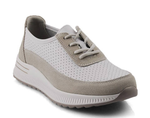 Filippo DP6717 białe skórzane półbuty Filippo DP6717 białe skórzane półbuty