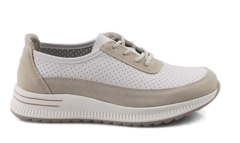 Filippo DP6717 białe skórzane półbuty Filippo DP6717 białe skórzane półbuty