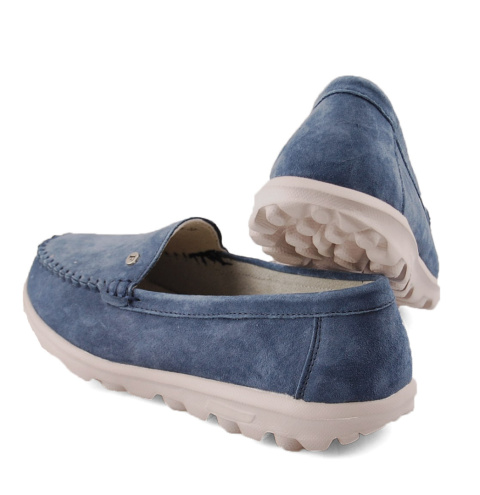 Filippo DP6751 niebieskie skórzane półbuty Filippo DP6751 niebieskie skórzane półbuty